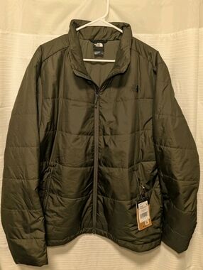 NWT The North Face Circaloft Jacket  Smoked dark green  MENS SizeXL